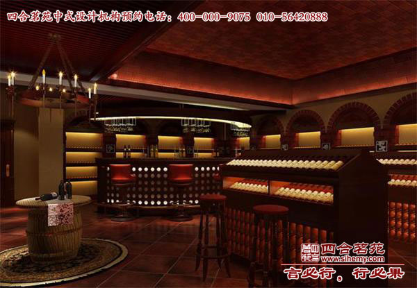 別墅酒窖設(shè)計(jì)效果圖 別墅酒窖設(shè)計(jì)的墻面和天花板應(yīng)選用擁有防潮功能的材料