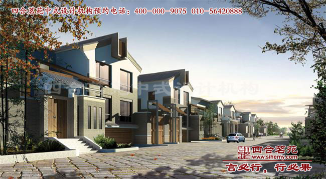 聯排別墅外觀設計效果圖 室外別墅裝修有哪些方面要注意的